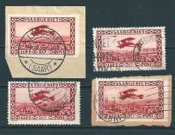 Saar MiNr. 126 I, II, III, IV  (sab23) - Usados