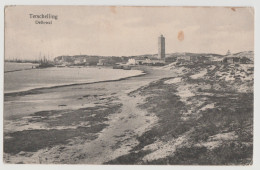 NETHERLANDS Brandaris Oldest Lighthouse TERSCHELLING ISLAND Postcard 1929 Pmk 5c Stamp - Autres & Non Classés