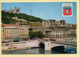 69. LYON (5) Pont Bonaparte / Colline De Fourvière / Blason (voir Scan Recto/verso) - Lyon 5