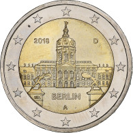 République Fédérale Allemande, 2 Euro, 2018, Berlin, Bimétallique, SPL - Germany