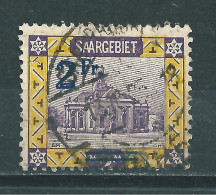 Saar MiNr. 81 A II    (sab22) - Gebraucht