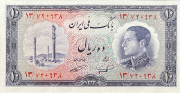 Iran 10 Rials, P-64 (1954) - UNC - Irán