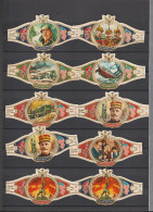  22  Stuks    Sigarenbanden Washinton  Serie 15   - Cigar Bands