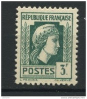 FRANCE - MARIANNE D'ALGER - N° Yvert 642** - 1944 Hahn Und Marianne D'Alger