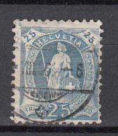 1906   N°  93A    OBLITERE    CATALOGUE   SBK - Used Stamps