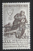 Ceskoslovensko 1955  Motorcycling   Y.T. 828 (0) - Used Stamps