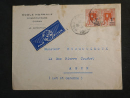 DM2 ALGERIE  BELLE LETTRE+ +AFF.    INTERESSANT+ + - Covers & Documents