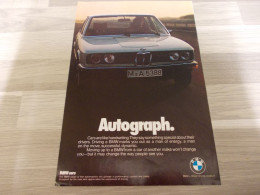 Reclame Advertentie Uit Oud Tijdschrift 70s - BMW Cars - Werbung