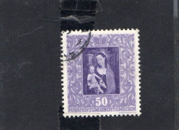 1949 Liechtenstein - Madonna Col Bambino - Dipinto Di Hans Memling - Gebruikt