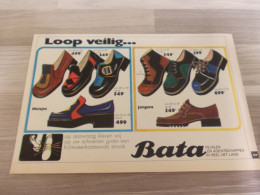 Reclame Advertentie Uit Oud Tijdschrift 1971 - Schoenen - Chaussures Bata - Werbung