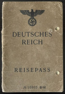 Deutschland, Germany - Deutsches Reich - Reisepass - Selten 1941 ! - 1939-45