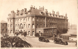 Royal Hotel Grimsby Docks Telegram Transport Old Postcard - Bristol