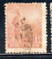 ARGENTINA 1915 AGRICULTURE 1c USED USADO OBLITERE' - Usati