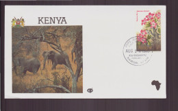 Kenya, Enveloppe Avec Cachet Commémoratif " Visite De Jean-Paul II, Nairobi Le 18 Août 1985 - Kenya (1963-...)