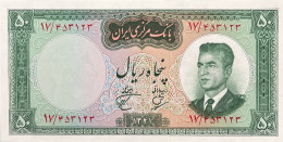 Iran 50 Rials, P-73b (1962) - UNC - Irán