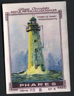 Nestlé - 115B - Phares, Lighthouses - 6 - Phare De Minot Massachusetts - Nestlé