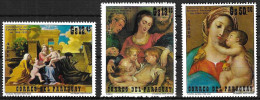 PARAGUAY - 1971 - QUADRI AUTORI VARI - SERIE 3 VALORI -  NUOVO  MNH**(YVERT AV 585\7 - MICHEL 2134\6) - Madonnas