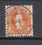 1891   N° 66C    OBLITERE    CATALOGUE   SBK - Used Stamps