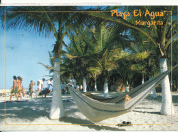 Venezuela Postcard Sent To Denmark 6-12-2004 (Playa El Agua Isle De Margarita) - Venezuela