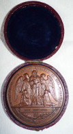 Médaille De Baptême, Communion Et Confirmation. - Religione & Esoterismo