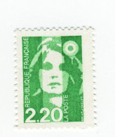 Briat 2fr20 Vert Clair YT 2790b Sans Phospho. Rare, Voir Le Scan. Cote YT : 20 €, Maury N° 2788b : 25 €. - Unused Stamps