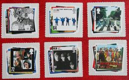 THE BEATLES SELF ADHESIVE Pop Music (Mi 2474-2479) 2007 POSTFRIS MNH ** ENGLAND GRANDE-BRETAGNE GB GREAT BRITAIN - Neufs