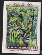 Nestlé - 117B - Plantes Aromatiques, Aromatic Plants - 9 - Vanillier, Vanilla - Nestlé