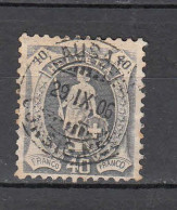 1901   N° 76F    OBLITERE    CATALOGUE   SBK - Used Stamps