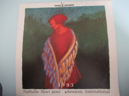 Calendrier 1993 Nathalie Novi Pour Amnesty International - Kleinformat : 1981-90