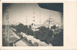 Turkey Postcard Sent To Germany 8-4-1955 (Istanbul St. Sophia Museum And Sultan Ahmet Mosque) - Türkei