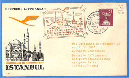 Berlin West 1956 - Lettre De Frankfurt - G31379 - Cartas & Documentos