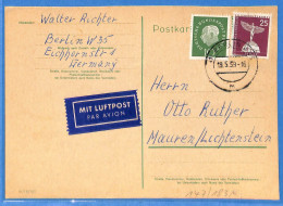 Berlin West 1959 - Carte Postale Par Avion De Berlin - G31361 - Lettres & Documents