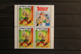 FRANCE 1999 N°3225a + N°3226 + N°3225a Avec Vignette Haut Du Carnet JOURNEE  DU TIMBRE ASTERIX NEUF** TB - Unused Stamps