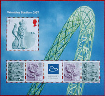 Wembley Stadium (Mi 2525 Block 36) 2007 POSTFRIS MNH ** ENGLAND GRANDE-BRETAGNE GB GREAT BRITAIN - Neufs