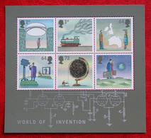World Of Invention (Mi 2496-2501 Block 35) 2007 POSTFRIS MNH ** ENGLAND GRANDE-BRETAGNE GB GREAT BRITAIN - Neufs