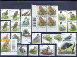 Een Lot Vogels (euro) Postgaaf ** MNH PRACHTIG - 1985-.. Birds (Buzin)