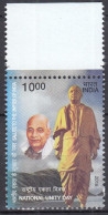INDIEN  3015, Postfrisch **, Tag Der Nationalen Einheit, 2016 - Unused Stamps