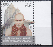 INDIEN  2854, Postfrisch **, Swami Ekrasanand Saraswati 2014 - Nuovi