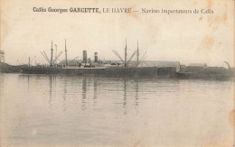 D4561 Le Havre Navires Importateurs De Cafés - Non Classificati