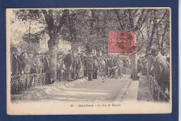 CPA Jeux De Boules Pétanque Circulé Asnières - Bowls