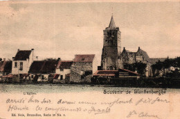 P109 BLANKENBERGE : De Kerk, Gekleurde Kaart, Ongedeelde Rugzijde - Blankenberge