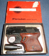 PISTOLET REVOLVER ALARME ET A GAZ MARQUE ROHM RG3S CAL 6 Mm VENTE LIBRE DANS SA BOITE - Armi Da Collezione