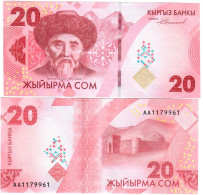 Kyrgyzstan 20 Som 2023 (2024) UNC "AA" - Kyrgyzstan