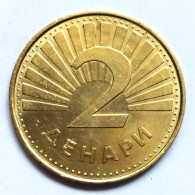 Macédoine - 2 Denari 2001 - Macedonia Del Norte