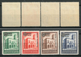 1934 - ** (Catalogo Sassone N.° 180/183) (2901) - Unused Stamps
