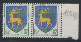 N° 1351B Gueret Faciale 0,02 F X2 - Unused Stamps