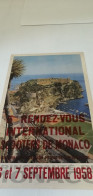 5em Rendez Vous International Scooters De Monaco 6 Et 7 Septembre 1958 Principauté De Monaco - Posters