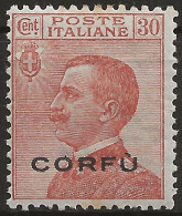 TRCO5L -1923 Terre Redente/Corfù, Sassone Nr. 5, Francobollo Nuovo Con Traccia Di Linguella */ - Corfù