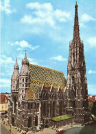 VIENNA, CATHEDRAL, ARCHITECTURE, BUS, AUSTRIA, POSTCARD - Iglesias