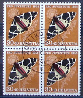 Schweiz Suisse Pro Juventute 1955: "Gelber Bär" Zu WI 161 Mi 621 Yv 570 Mit O ZOLLIKON STATION 29.III.56 (Zu CHF 32.00) - Used Stamps